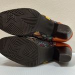 SOCOFY Women's Colorful Leather Woven Tapestry Boho Ankle Boots EU38/US7.5 Size undefined Photo 5