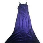 Gunne Sax VTG Jessica McClintock Dress Sz. 3/4 Purple Mermaid Hem Dark Romantic Photo 6