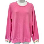 P.J. Salvage  Pink Rainbow Heart Long Sleeve Soft Jersey Tee size M NEW Tags Photo 5
