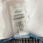 Calvin Klein Size 18W Plaid Print Black & White Plaid Print Dress Pants Tie Belt Photo 6