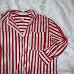 A New Day Button Up Red Striped Shirt size XXL Photo 0