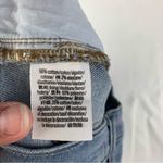 PINK - Victoria's Secret  size 12 / 29  super short Blue Distressed Jean Shorts den Photo 7