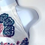 Altar'd State Altar’d State Embroidered Boho Cropped Halter Top Size M Photo 3