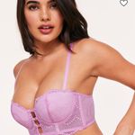 Adore Me Bra Sz 34A Margaritte Push Up Balconette Lace Feminine Underwire Photo 1