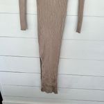 Roam Women’s Medium Ribbed Mackay Dress Flawed Tan Photo 1