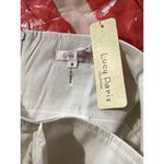 Lucy Paris  Ivory High Waist Knee Length Skirt Front Bow Photo 4