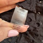 Beach Bunny  Black Eyelet Button Down Shirt Photo 2