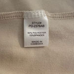 Zenana Outfitters faux wrap dress sand cream fit & flare pockets casual surplice small Photo 7