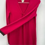 Title Nine  Salt‎ Sweater Dress Size Small Floral Print Knit Pink Brown Photo 8