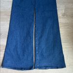 MOTHER The Hustler High Rise Wide Leg Jeans in High Fidelity 27 Blue Photo 14