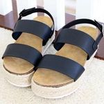 Brand New Platform Sandals Size 7.5 Photo 0