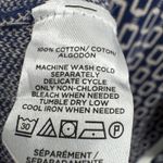 Ann Taylor  sweater women's XXL pullover rib knit geometric print blue white NEW Photo 5