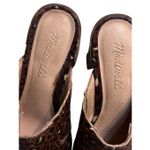 Madewell New The Carey Mule in Painted Leopard Calf Hair Women’s Slip On Shoes Photo 7