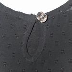 Matilda Jane Women's Dress Medium Nostalgia Charlie Swiss Dot Black Peasant Photo 6