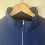 COS  Wool Front Zip Formal Black Long Sleeve Officewear Midi Dress Size 12 Photo 5