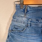 Vintage Y2K Only Jeans High Rise Button Fly Extra Short Jean Shorts Womens 27 Blue Photo 7