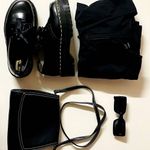 SheIn NWOT Black Buttoned V-Neck Short Sleeve Maxi Dress Size S Photo 2