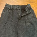 Young Fabulous and Broke YFB Black Pleated Cotton/Tencel Pants Photo 4