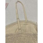 AQUA Tank Top XL Ivory Lace Bandeau Style With Straps Feminine Dainty Shirt Photo 4