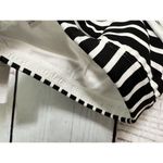 Athleta NWT Stark Stripe Double Dare Cutout Sports Bra - Black&White / Size XS Photo 4