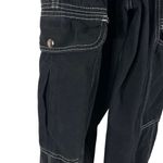 BDG SZ 25 Relaxed Skate Jeans Hi-Rise Cargo Pockets Elastic Waist Zip-Fly Black Photo 7