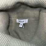 Reiss  Turtleneck Cowl Ivory Wool Cropped Sweater Photo 2