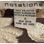 Notations  Hawaiian Button Up Size Small Tropical Y2K Blouse Floral Vintage Photo 5