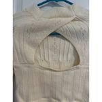 Free People Intimately Romy Swit Short Sleeve Cropped Sweater Photo 3