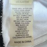 Seed Heritage Swim Black and Shite Polka Dot Ruffle Bikini Top Size M Photo 7