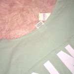 PINK - Victoria's Secret New Victoria’s Secret Pink Soft Logo Print Oversized Short Sleeve Lounge Tee Photo 2