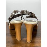 Antonio Melani  Women's Ankle Strap Sandals Platform Heels Strappy Brown Size 9M Photo 4