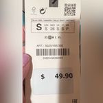 ZARA  Pastel Tie-Dye Satin Side Ruched Midi‎ Slip Dress Size Small Insta Fav NEW Photo 11