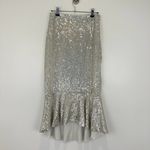 Alice + Olivia Kina Sequined Midi Pencil Skirt Photo 1