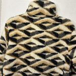 Billabong Women’s Switchback Mock Neck Pullover Fleece Caramel Size M Photo 5