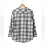 Sonoma  Lavender and Gray Plaid Sleep Shirt Dress Photo 2