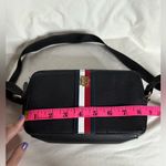 Tommy Hilfiger Vintage Navy Blue Faux Leather Crossbody Purse Photo 9