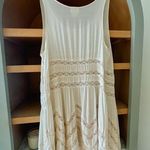 Free People  Dot Voile & Lace Trapeze Slip Dress Photo 9