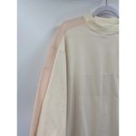 Club Monaco Cream Pink Colorblock Crewneck Pullover Sweatshirt Size Small Photo 42