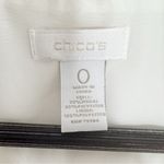 Chico's  Lightweight Open Front Blazer Jacket Ivory Small Photo 9