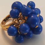 Trina Turk 💕💕 Swag Ring ~ Blue 7 NWT Photo 0