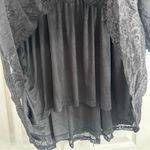 Torrid Black Lace Long Sleeve Tunic / Mini-Dress Size OO (Women's Medium/Large) Photo 8