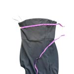 Meshki Maxi Split Front Dress Black Strapless Size Medium NWT Photo 5