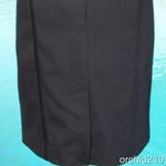 Cache  Black Self Belt Selpato Pencil Skirt New Grommet Lace up Lined $138 NWT Photo 5