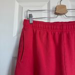 Tna COZY Fleece Sweatpants Joggers in Red Size S Photo 2