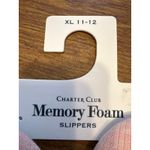 Charter Club Brand New  Women's Size S 5-6 Memory Foam Slippers Anti Slip Photo 5