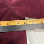 Forever 21 Velvet Sherpa Barn Jacket Womens S Burgundy Casual Western Cowgirl Photo 4