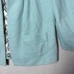 Tabitha Jacket Womens Seafoam Green Anthropologie Cape Wool Blend 3/4 Sleeve 8 Photo 1
