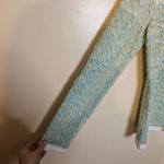 Susan Bristol  Size Small Cotton Rayon Button Pastel Vintage Top Cardigan Knit Photo 6