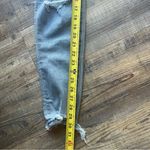 American Eagle Womens Gray Super High Rise Jegging Jeans Distressed Size 6 Long Photo 4