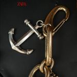 ZARA NWT Kate Moss x Multi-Position Charm Keyring LIMITED EDITION Keychain Photo 8